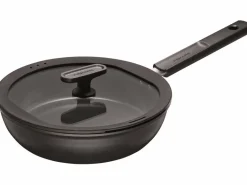 FS.PATELNIA SZEFA KUCHNI 24 CM (2,2 L) Z POWŁOKĄ NIEPRZYWIERAJĄCĄ I Z POKRYWKĄ HARD FACE