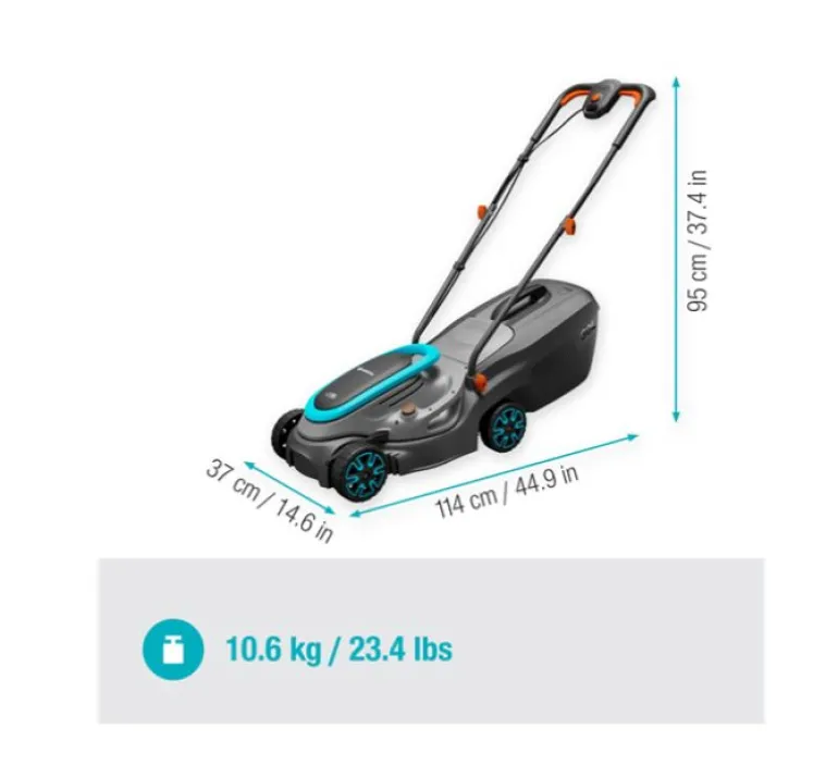 GARDENA Akumulatorowa kosiarka PowerMax 32/18V P4A 14632-20