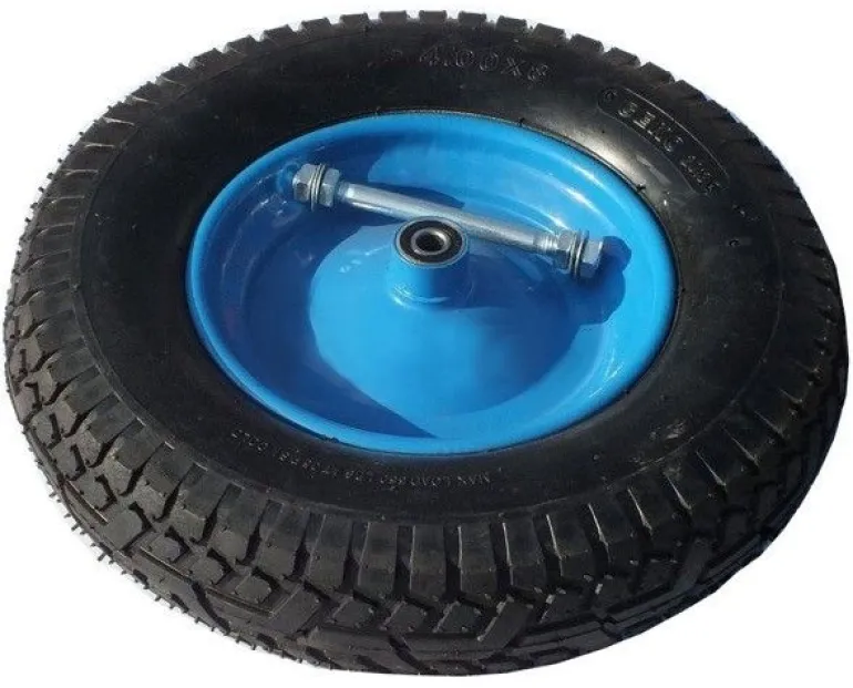 GEKO KOŁO DO TACZKI 4.00-8 6PR (FELGA NIEBIESKA)
