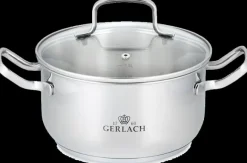 GERLACH.GARNEK Z POKRYWKĄ 24cm SIMPLE