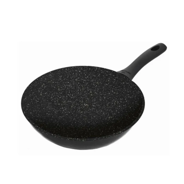 GERLACH.PATELNIA WOK 28cm GRANITEX ALUM.