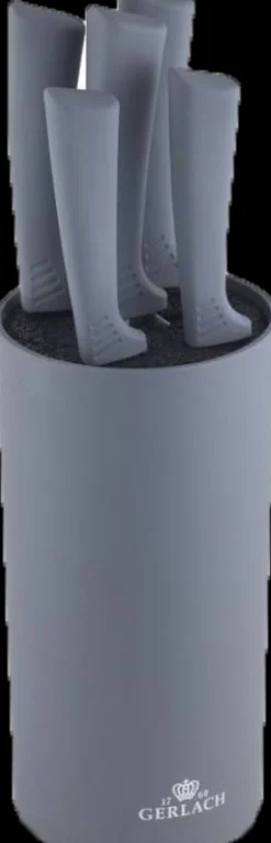 GERLACH.ZESTAW NOŻY W BLOKU 5szt. SMART