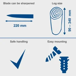 Gilotyna do drewna Scheppach