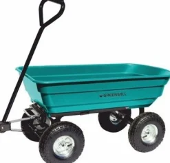 GREENMILL TACZKA -WÓZEK OGRODOWY WYWROTKA /4 KOŁA