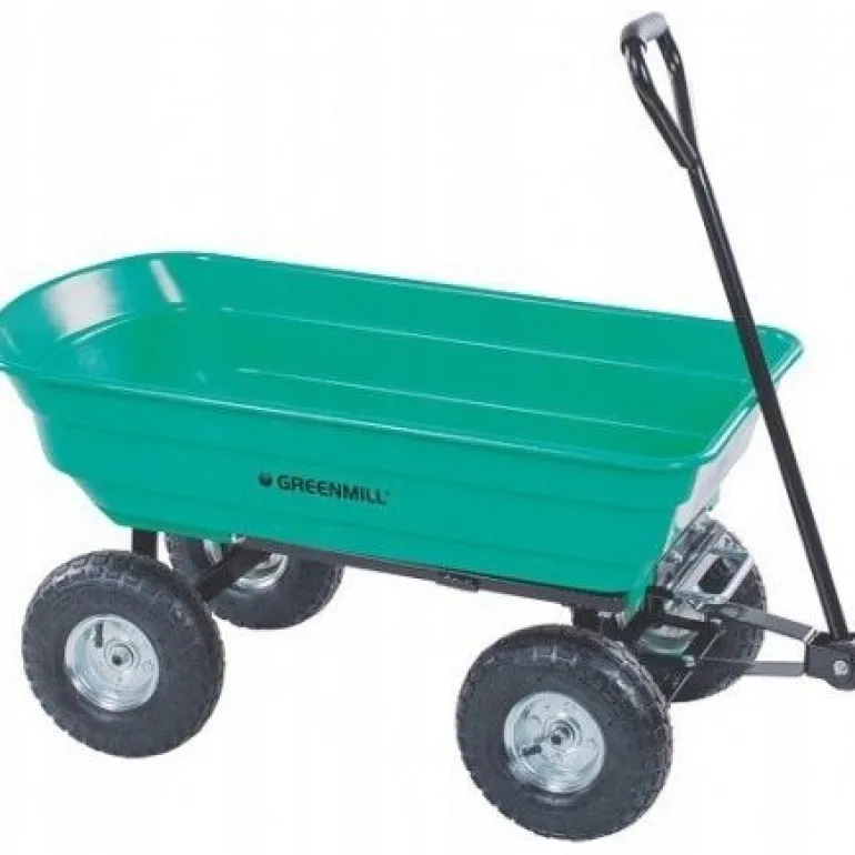 GREENMILL TACZKA -WÓZEK OGRODOWY WYWROTKA /4 KOŁA