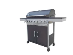 GRILL GAZOWY DEKRAFT ( NEVADA XXL 6+1 ) (12,6 +2,5 kW) ruszt żeliwny + pokrowiec
