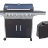 GRILL GAZOWY DEKRAFT ( NEVADA XXL 6+1 ) (12,6 +2,5 kW) - DE-G61 ruszt żeliwny + pokrowiec