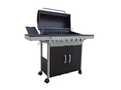 GRILL GAZOWY DEKRAFT ( NEVADA XXL 6+1 ) (12,6 +2,5 kW) - DE-G61 ruszt żeliwny + pokrowiec