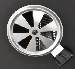 GRILL OGRODOWY ANGULAR RUSZT ŻELIWNY + POKROWIEC