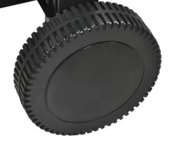 GRILL OGRODOWY ANGULAR RUSZT ŻELIWNY + POKROWIEC