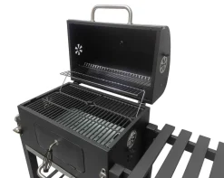 GRILL WĘGLOWY ANGULAR DEKRAFT Z POKROWCEM RUSZT ŻELIWNY