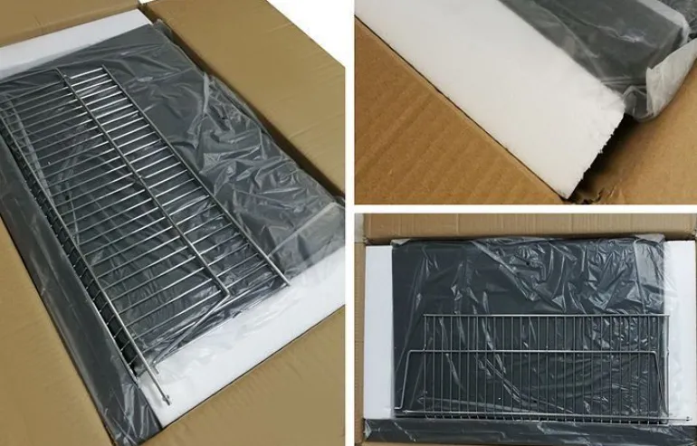 GRILL WĘGLOWY ANGULAR DEKRAFT Z POKROWCEM RUSZT ŻELIWNY