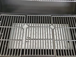 Grill Węglowy Beczka Ruszt Żeliwny 70x35cm + pokrowiec