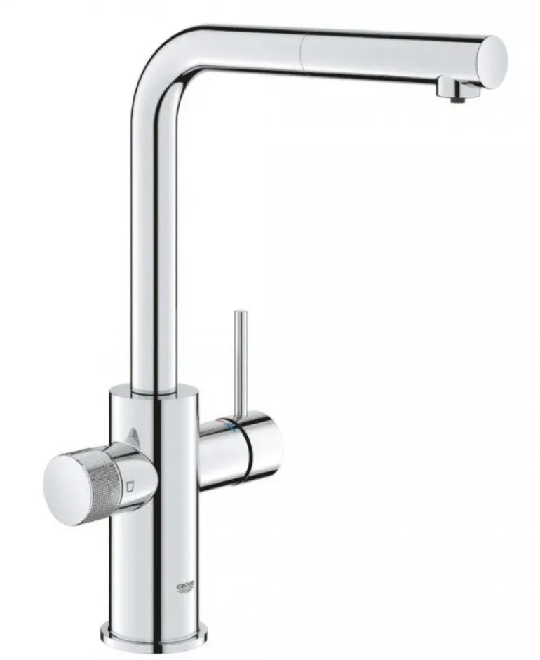 GROHE BATERIA BLUE PURE MINTA PULL-OUT MOUSS 30590000