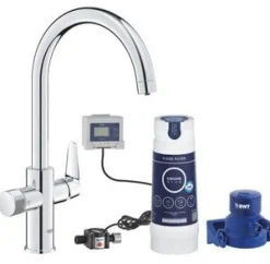 GROHE ZESTAW BLUE PURE BAU WYLEWKA STAŁA, FILTR S.  30555000