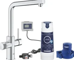GROHE ZESTAW BLUE PURE VENTO WYLEWKA STAŁA, FILTR S CHROM.  30560000
