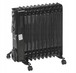 GRZEJNIK OLEJOWY 9-ŻEBEREK 2000W CZARNY