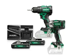 HIKOKI ZESTAW 18V KC18DEWFZ (DS18DD + WH18DD) 2x3,0Ah HITSYSTEM