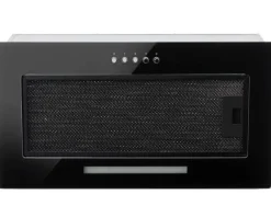 ICEBERG OKAP PUEBLO GLASS CZARNY PODSZAFKOWY 60 SZKLANY PANEL PUEOPPOMBK6013