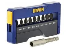 IRWIN KOŃCÓWKI UDAROWE KPL.10szt.+UCHWYT MIX 25 MM