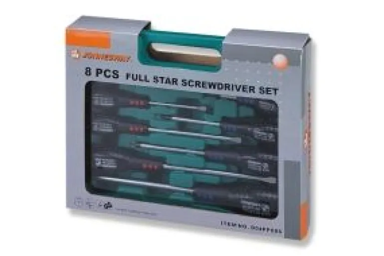 JONNESWAY WKRĘTAKI KOMPLET 8cz. WALIZKA D04PP08S