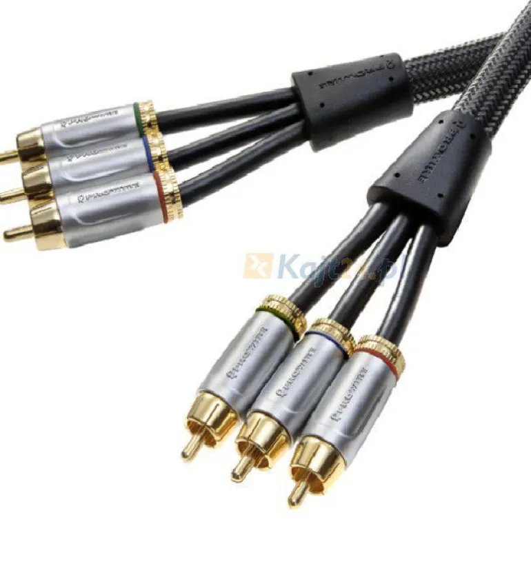 KABEL VIDEO 3xRCA WT-3xRCA WT 5M RGB 25838