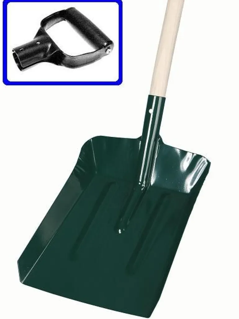 KARD ŁOPATA DO WĘGLA NR 4 Z TRZONEM DREWNIANYM UCHWYT TYPU "DY" METAL