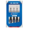 KING TONY KOMPLET WKRĘTAKÓW TORX 5 elem. T15, T20, T25, T27, T30.