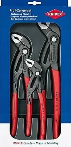 KNIPEX ZESTAW SZCZYPIEC COBRA 3szt 180/250/300mm