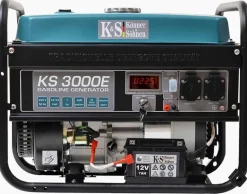 KÖNNER & SÖHNEN GENERATOR PRĄDOTWÓRCZY BENZYNOWY 2,6kW 230V KS 3000E, ROZRUCH ELEKTRYCZNY