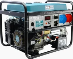 KÖNNER & SÖHNEN GENERATOR BENZYNOWY 5,0kW 230/400V ROZRUCH ELEKTRYCZNY AVR VST KS7000E-1/3