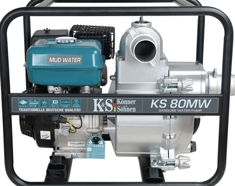 KÖNNER & SÖHNEN POMPA SPALINOWA DO WODY BARDZO BRUDNEJ KS 80MW 1000 l/min
