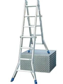 KRAUSE DRABINA STABILO PRZEGUBOWA 4x5 SZCZEBLI TELESKOPOWA