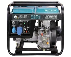 KS GENERATOR DIESEL KS 6100HDE (EURO V) 5,5kW 230V, ROZRUCH ELEKTRYCZNY