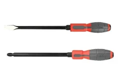 KUŹNIA WKRĘTAKI ŚLUSARSKIE KOMPLET 3szt. KRZYŻOWE PH2,PH4, PŁASKI 1,2x8mm