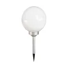 LAMPKA SOLAROWA PLASTIK+ALUM. KULA 20cm+