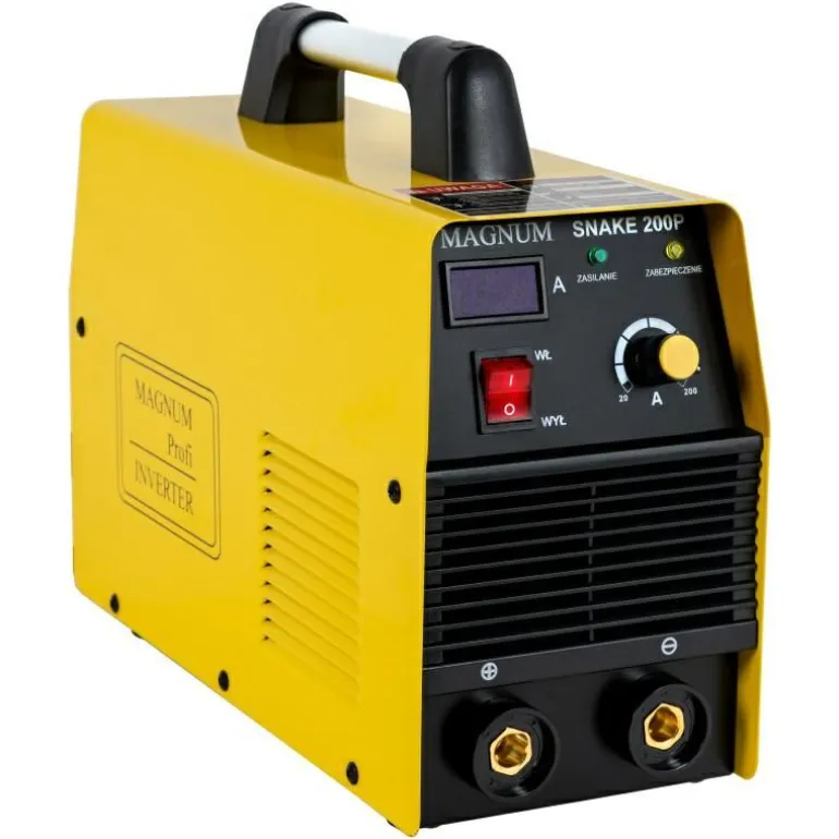 MAGNUM SPAWARKA INVERTER SNAKE 200P WYŚWIETLACZ SNA 200IIW MAGNUM SNAKE 200P 230V 200A/60%