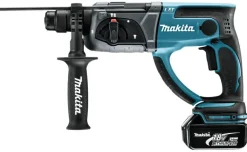 MAKITA MŁOTOWIERTARKA Z OPCJĄ KUCIA 18V 3x5,0Ah 1,9J DHR202RTE3