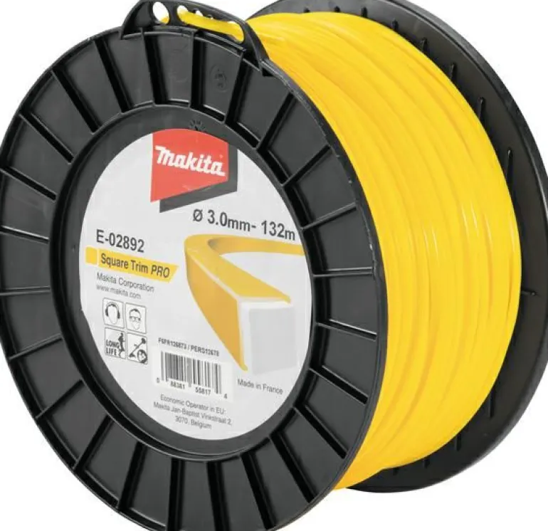 MAKITA ŻYŁKA NYLONOWA KWADRAT 3,0mm/132m