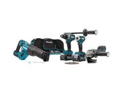 MAKITA ZESTAW COMBO 40Vmax XGT (GA005G+DF001G+TD001G+JR001G) 2x4,0Ah +ADP010 +TORBA
