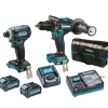 MAKITA ZESTAW COMBO 40Vmax XGT (TD001G+HP001G) 2x4,0Ah +ADP010 +TORBA