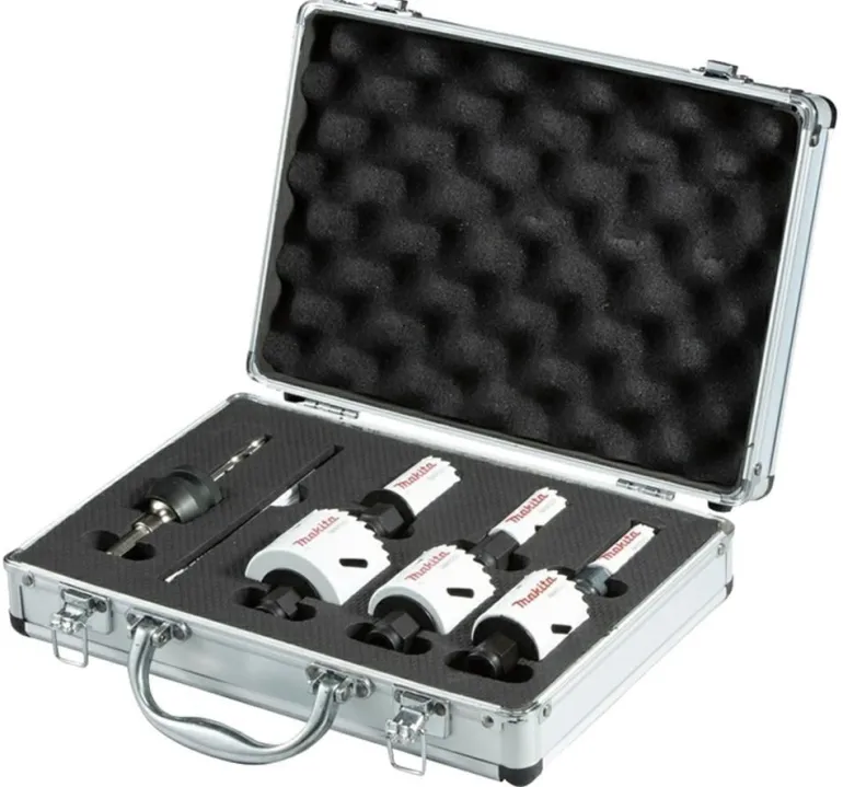 MAKITA ZESTAW OTWORNIC BIM EZYCHANGE 6szt. (ELEKTRYK) 16,20,25,32,40,51mm+1WP+1 ADAPTER