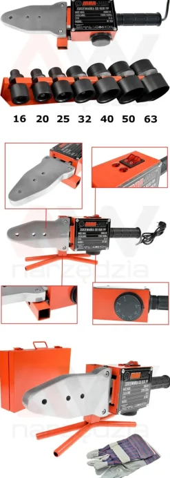 MAR-POL ZGRZEWARKA DO RUR PCV DUŻA /2660W