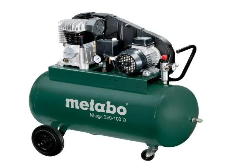 METABO SPRĘŻARKA OLEJOWA 400V 90L MEGA 350-100 D