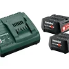 METABO.AKUMULATOR 12V 2,0 x2 +ŁAD. SC 30