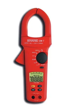 Miernik prądu BENNING CM 7 cęgowy z akcesoriami