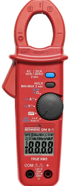 Miernik prądu BENNING CM 2-1 cęgowy z akcesoriami