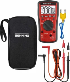 Miernik uniwersalny BENNING MM 2-3, cyfrowy z akcesoriami