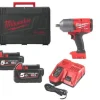 MILWAUKEE KLUCZ UDAROWY 18V 1/2" 1017Nm 2x5,0Ah LI-ION M18FHIWP12-502X