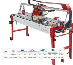 MONTOLIT PRZECINARKA STOŁOWA DO CERAMIKI F1-151